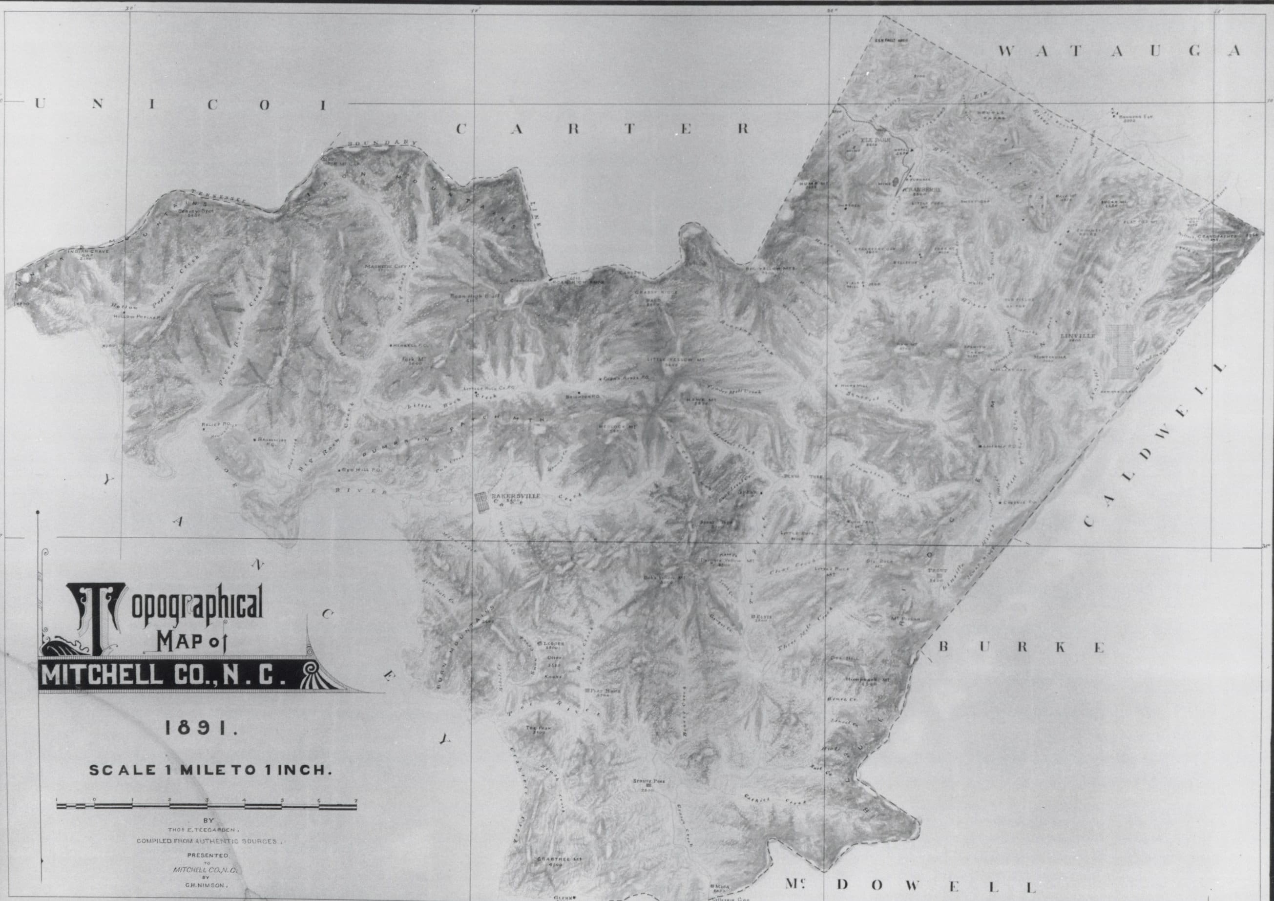 The Birth of a County Named Mitchell