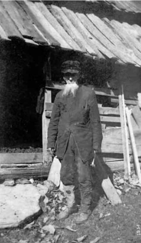 Mr. Saw Cresawn - the snake man of Turkey Cove.
