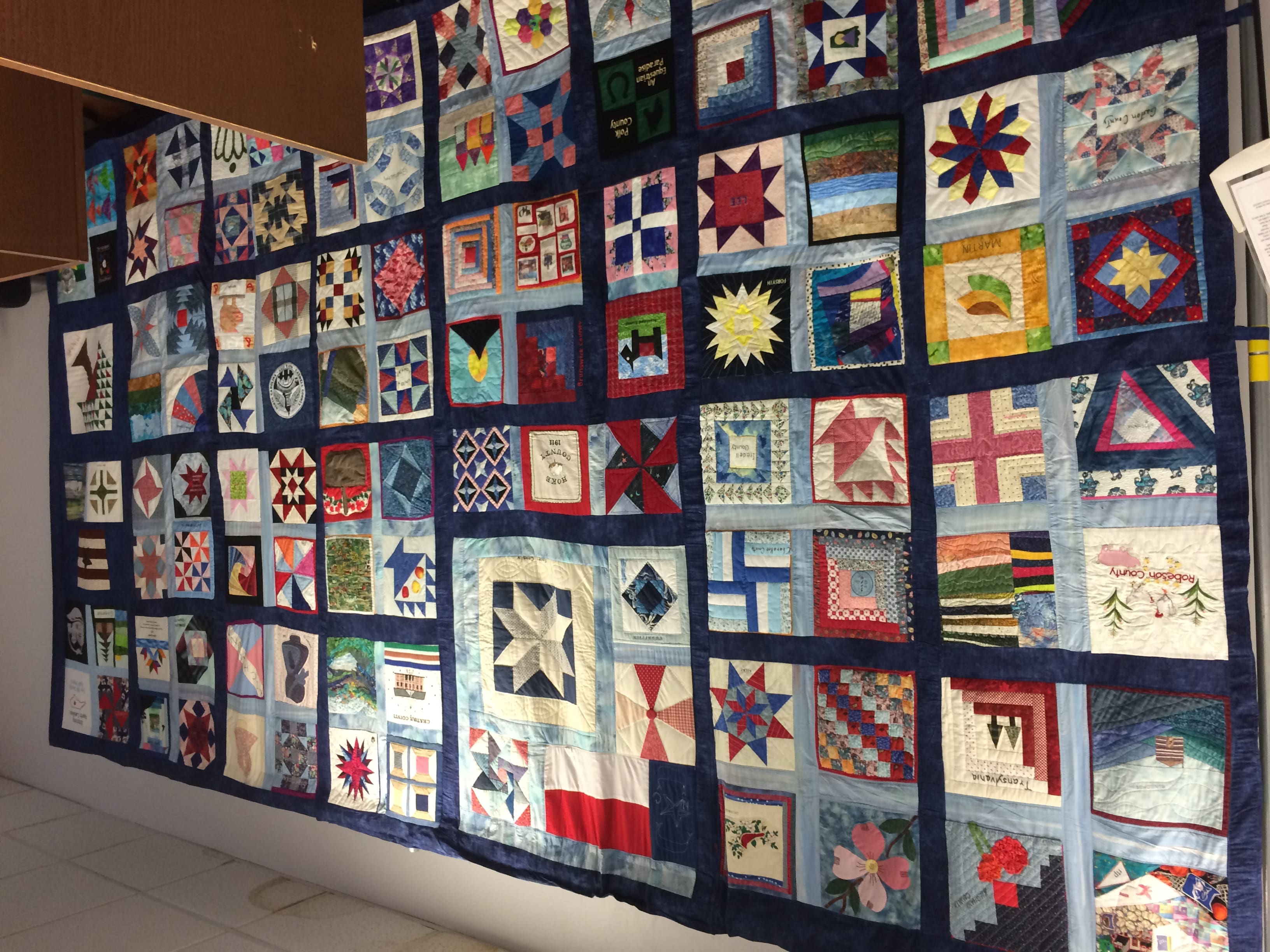 North Carolina 100 County Quilt Comes To Mitchell County