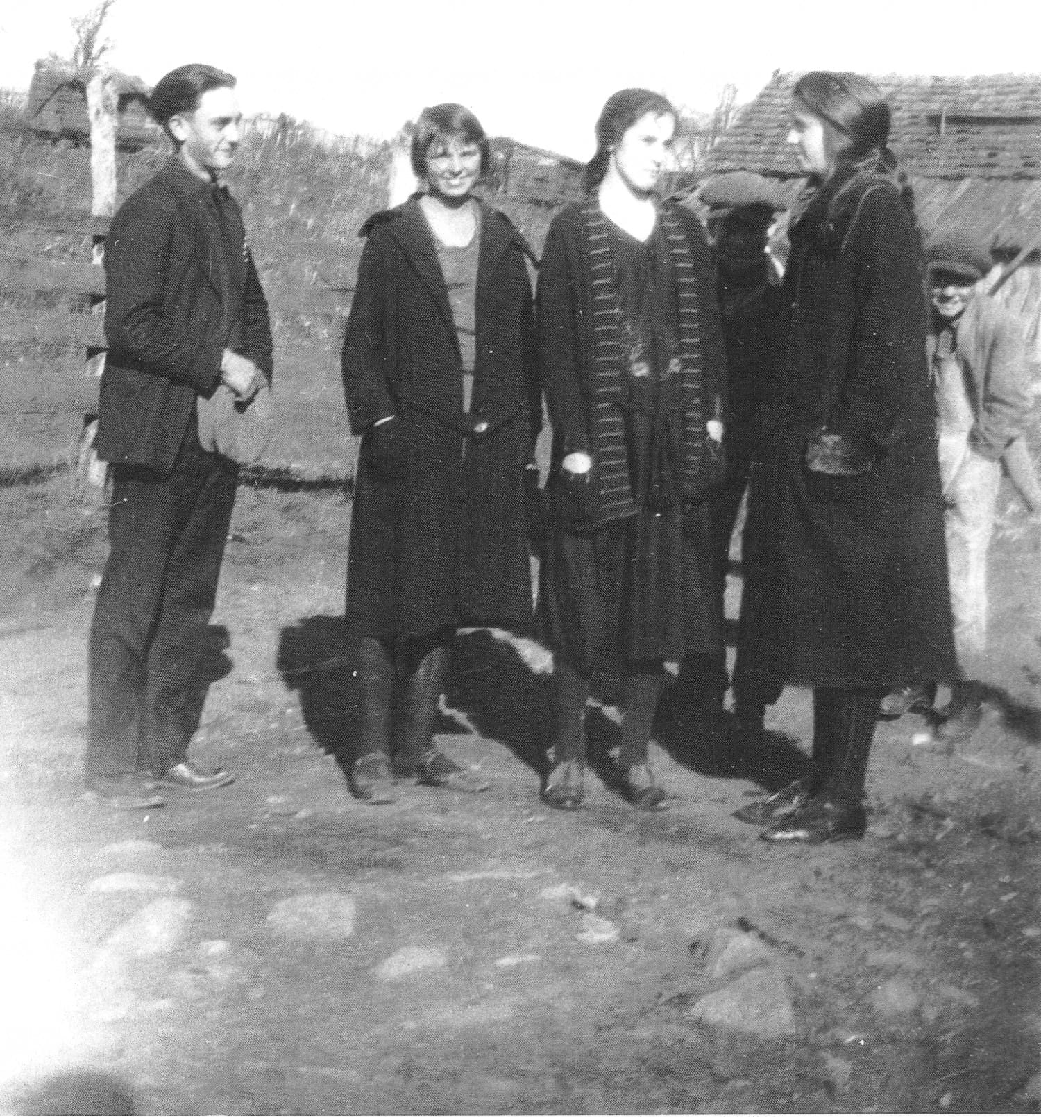 These four are identified, left to right, as Troy Hill (1907-1978), Myrtle Street (1907-2001), Vista Hill (1909-1996), and Lennis Bennett (1906-2007).