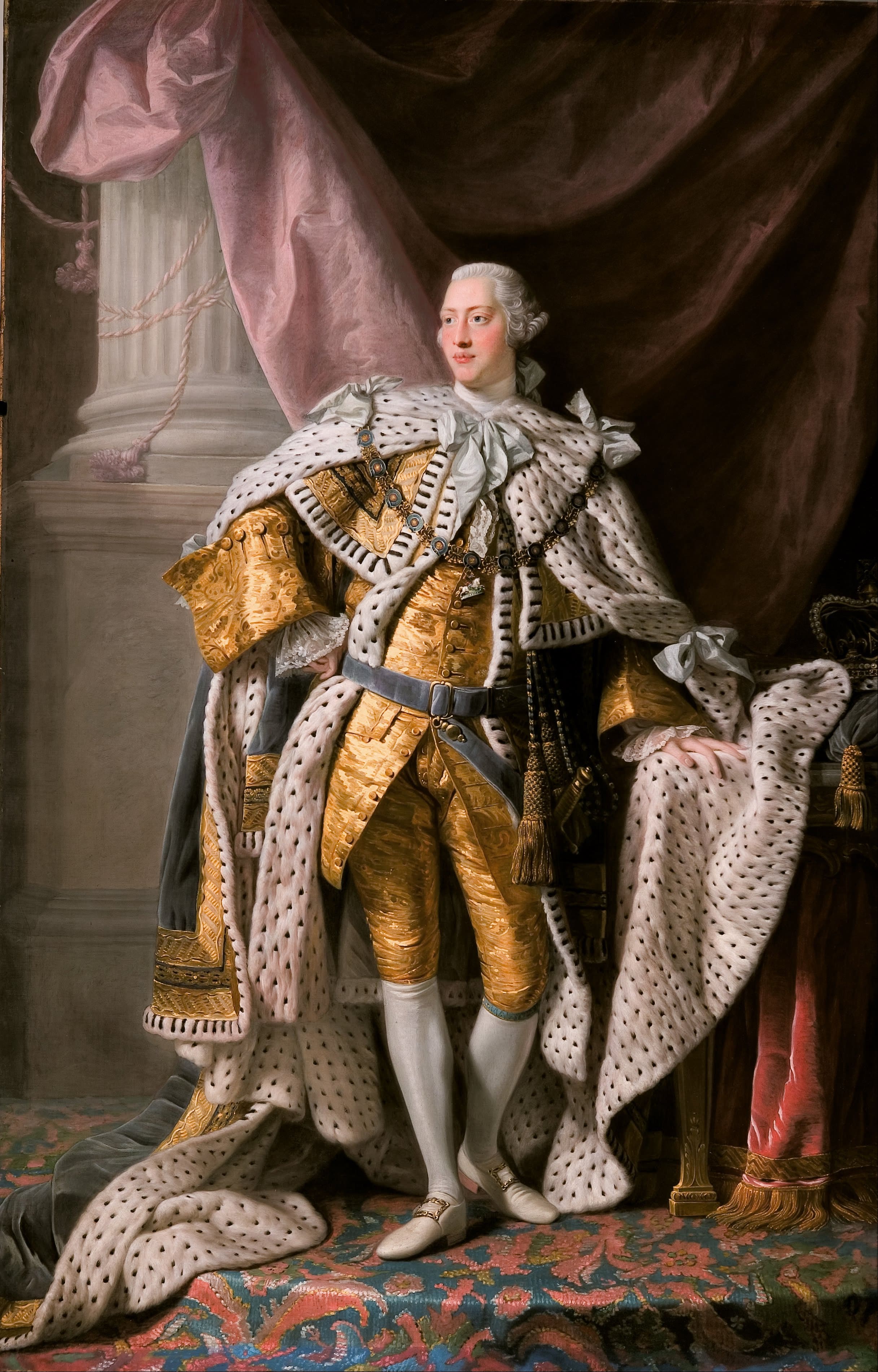 Painting of King George III