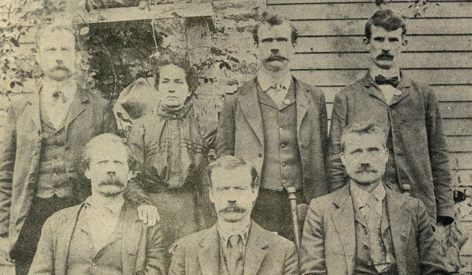 The Lewis Men of Pigeon Roost and their Mustaches